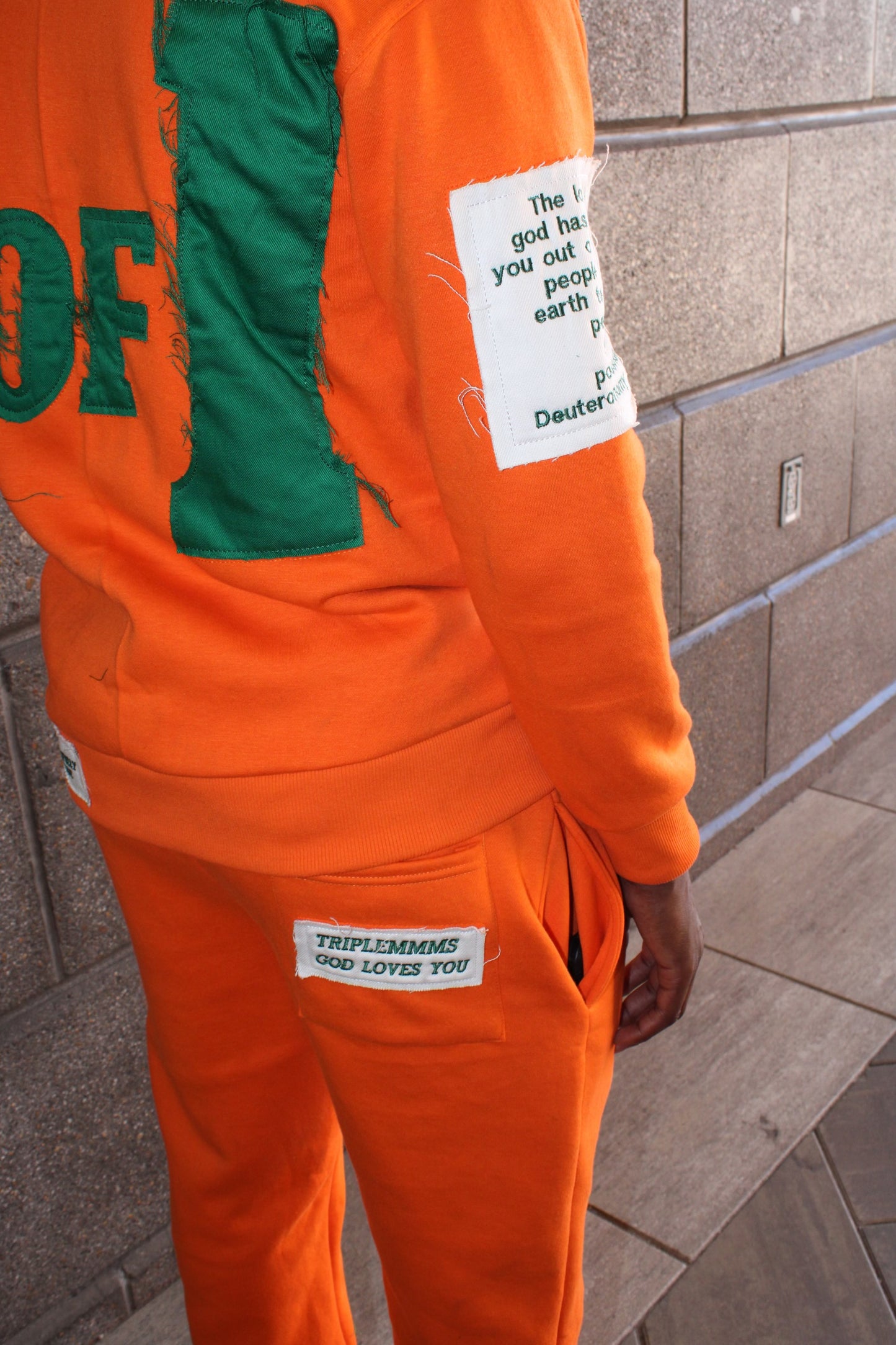 RESTOCK CHOSEN BY GOD GREEN AND ORANGE SETS