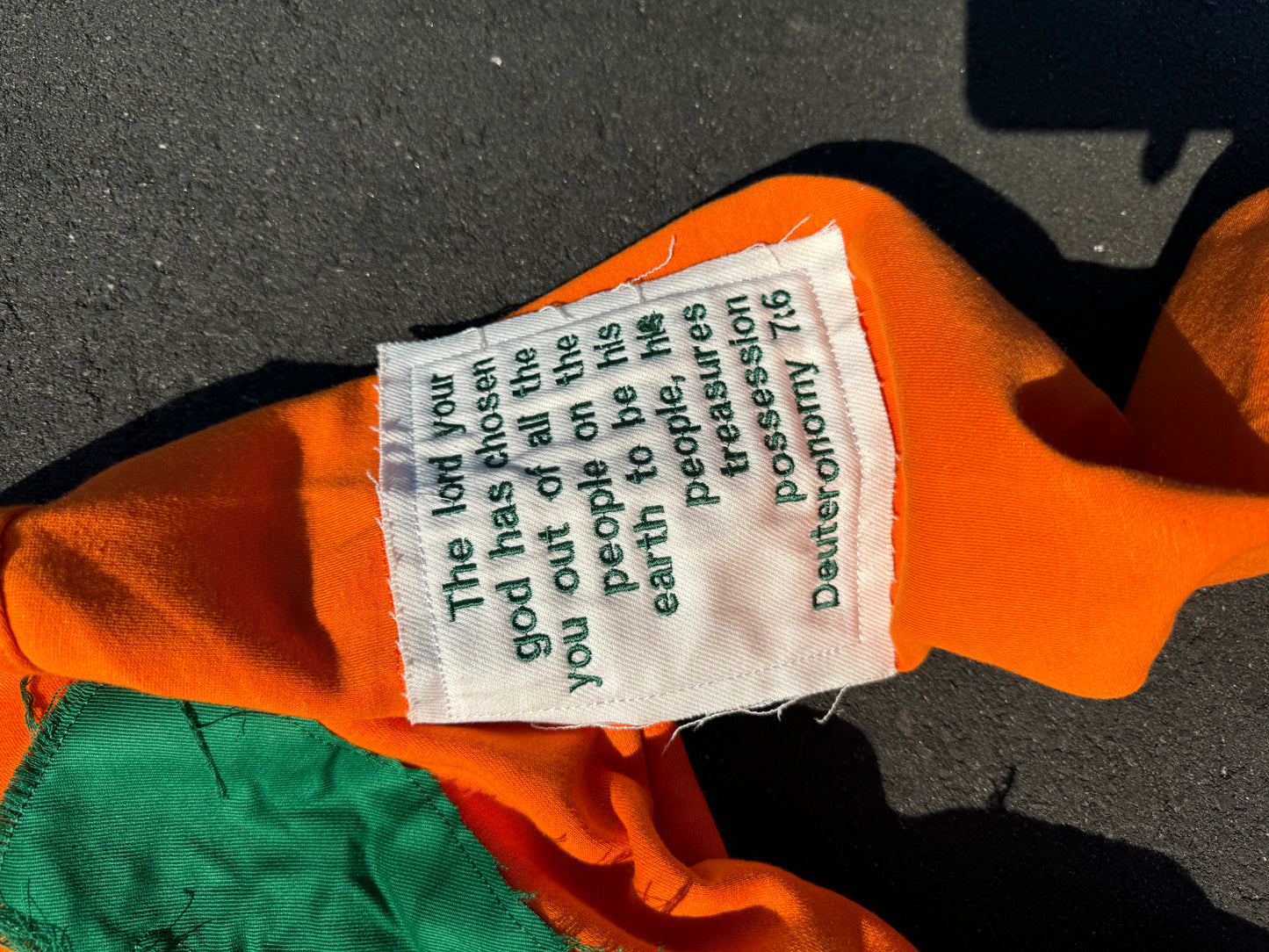 RESTOCK CHOSEN BY GOD GREEN AND ORANGE SETS