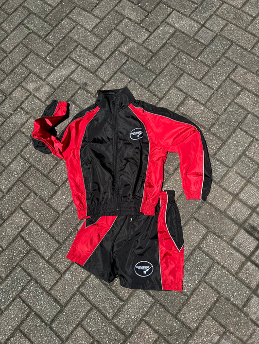 OFF GRID TRACKSUIT RED