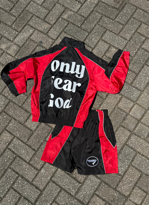 OFF GRID TRACKSUIT RED