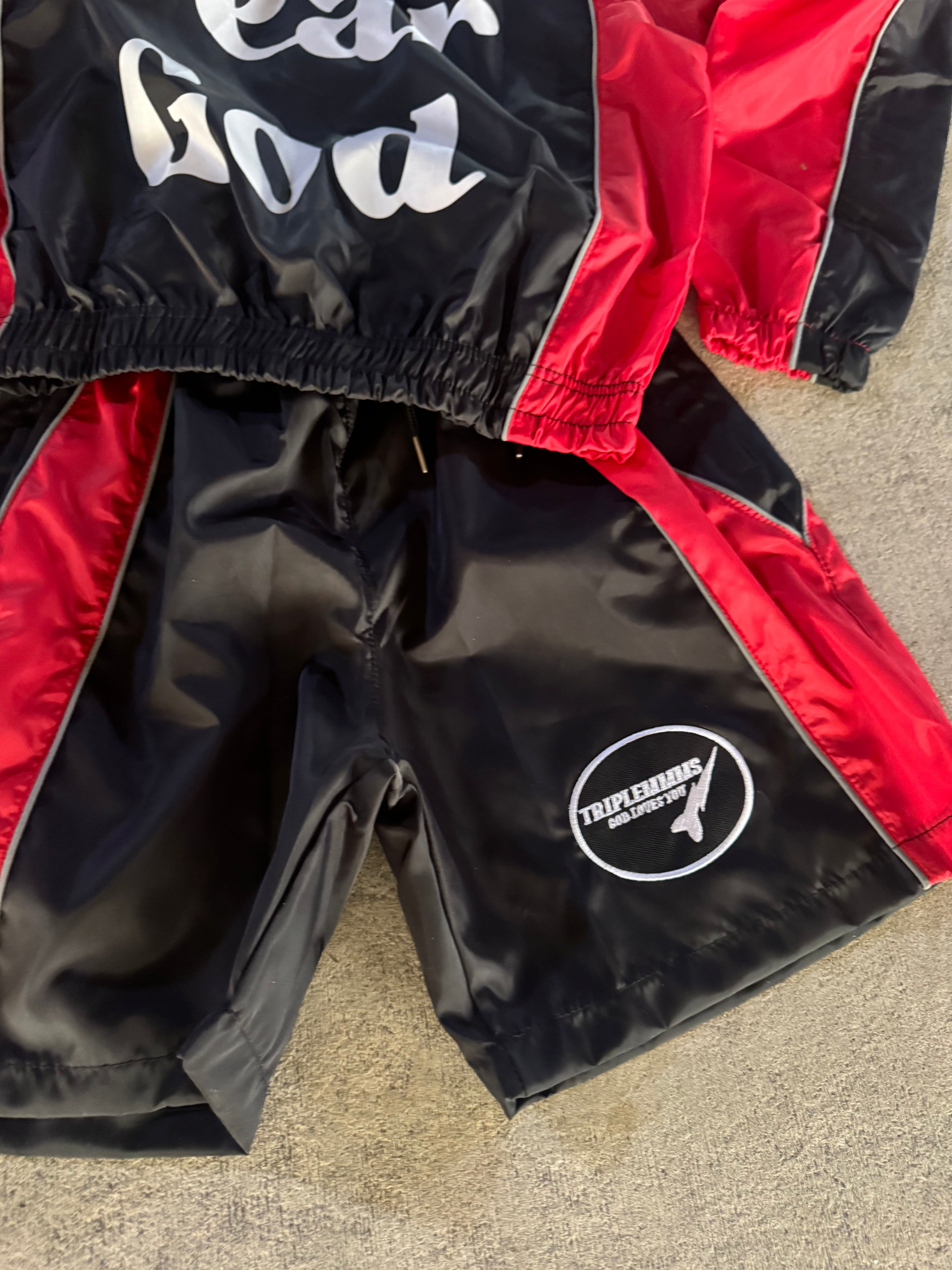OFF GRID TRACKSUIT RED